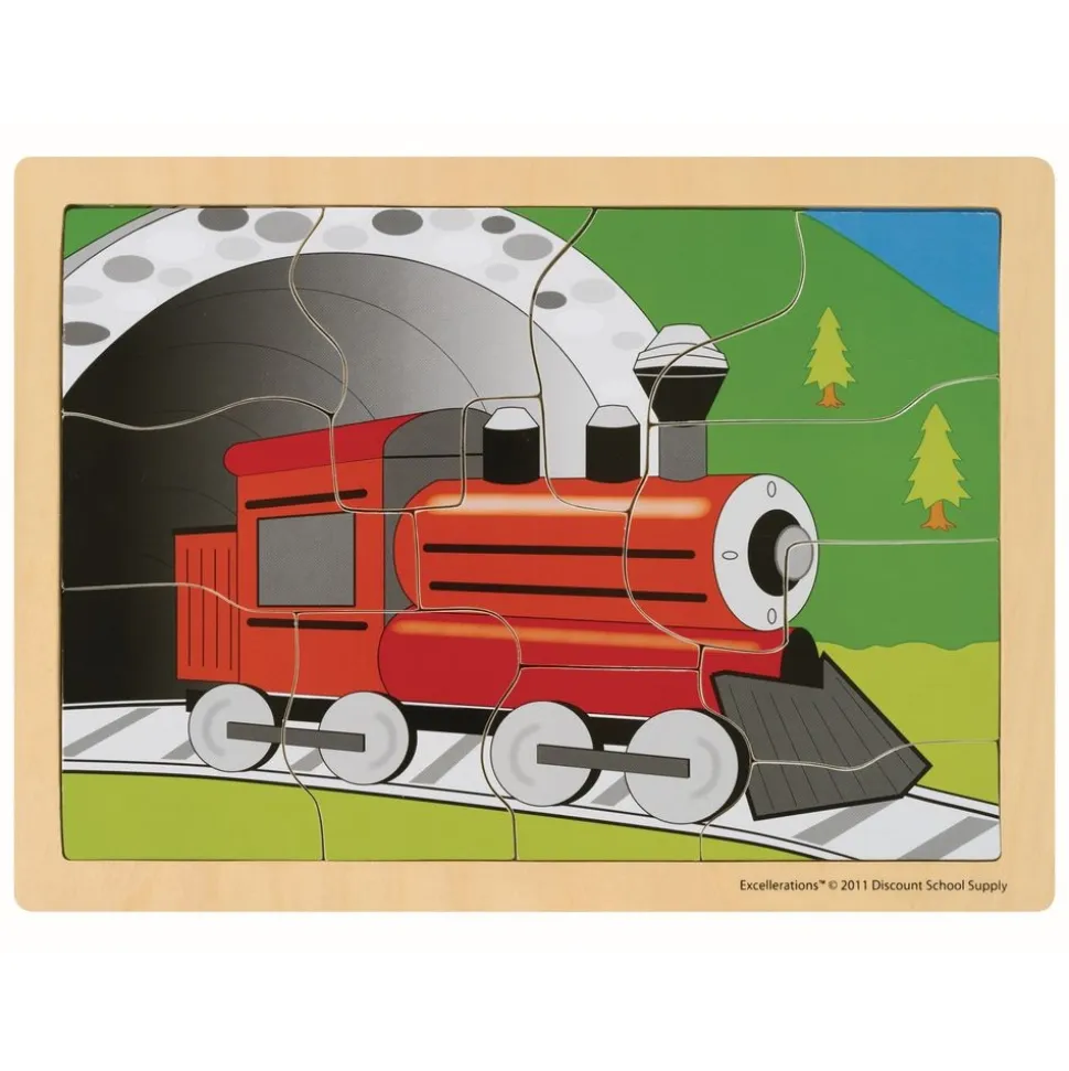 Excellerations® Transportation Puzzles - Set of 8