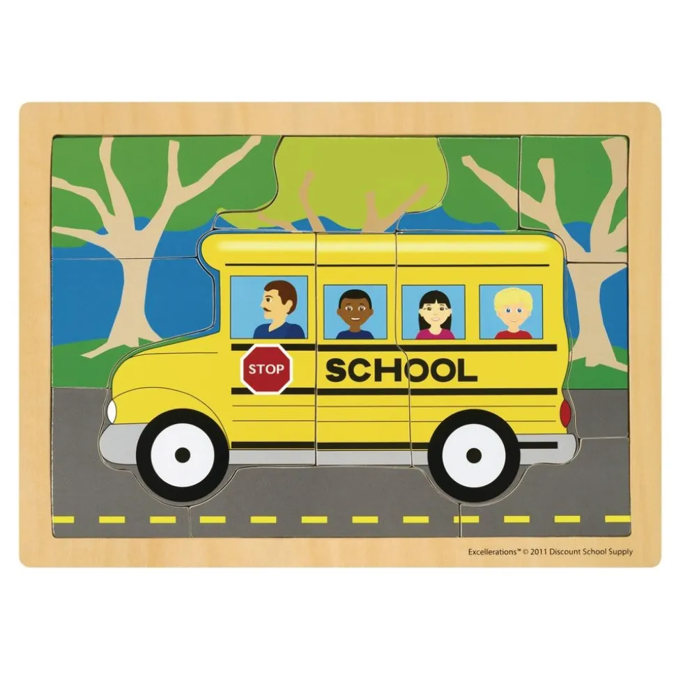 Excellerations® Transportation Puzzles - Set of 8