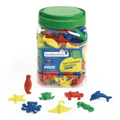 Excellerations® Under The Sea Creatures - 128 Pieces