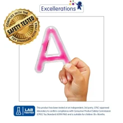 Excellerations® Uppercase ABC Liquid Letters - Set of 38