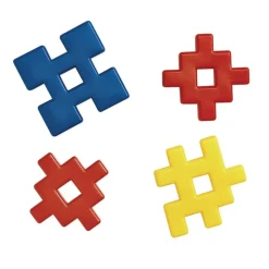 Excellerations® Waffle Builders - 30 Pieces