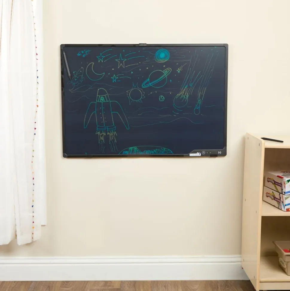 Excellerations® WallScribe™ LCD Board + 6 Stylus Pens