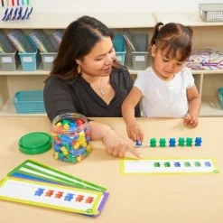 Excellerations® Weighted Counting Bears 96pc & 25 Pattern Cards