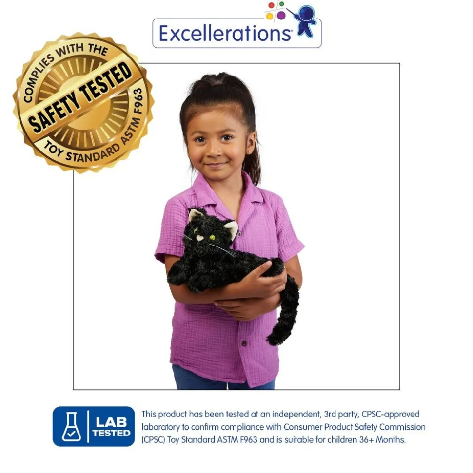 Excellerations® Weighted Plush Cat- 2lbs