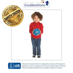 Excellerations® Whimsical Playground Balls - 5", Set of 4