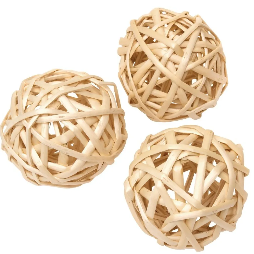 Excellerations® Wicker Balls - 10 Pieces
