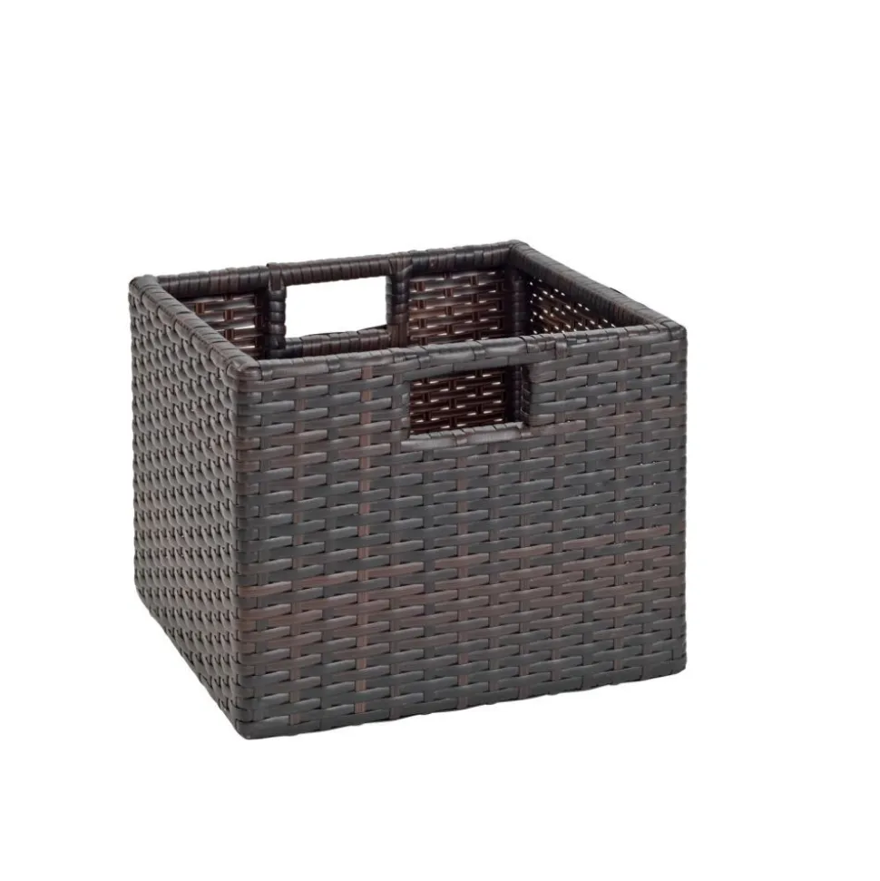 Excellerations® Wicker Shelf with Two Small Baskets