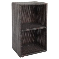 Excellerations® Wicker Shelf with Two Small Baskets