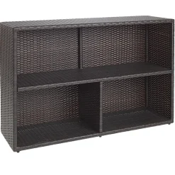 Excellerations® Wicker Shelf with Two Large Baskets
