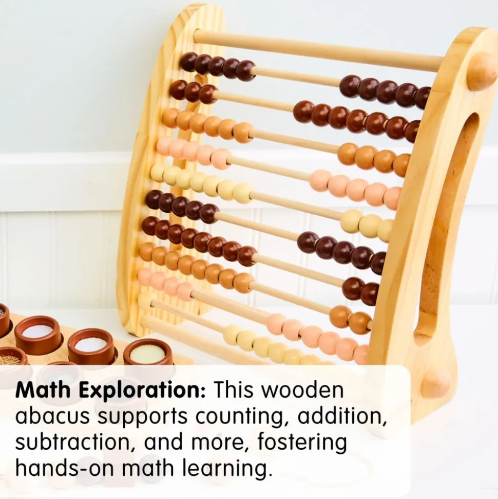 Excellerations® Wooden Abacus - Natural