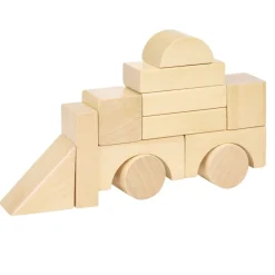 Excellerations® Wooden Building Blocks - Set of 50