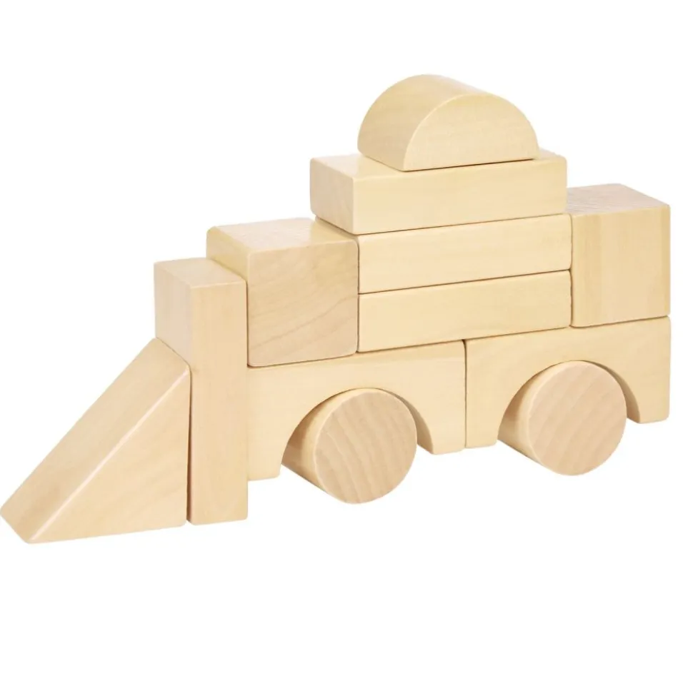 Excellerations® Wooden Building Blocks - Set of 50