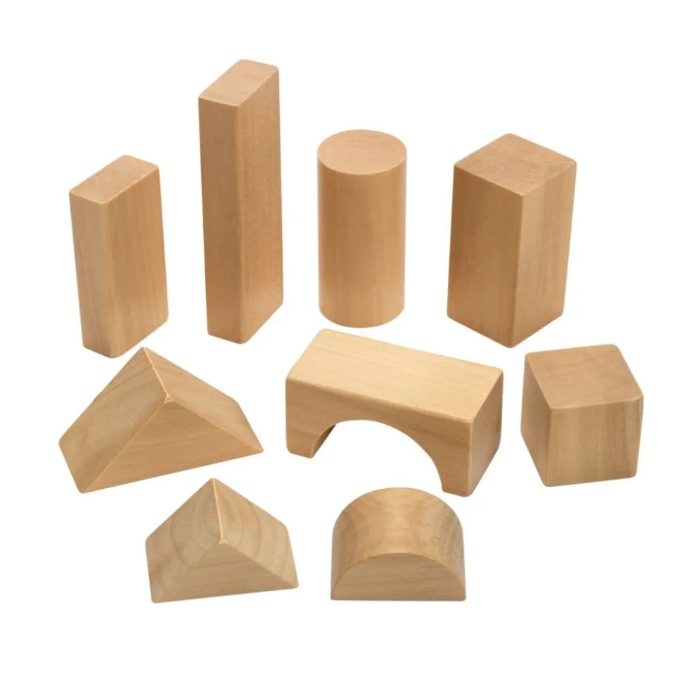 Excellerations® Wooden Building Blocks - Set of 100