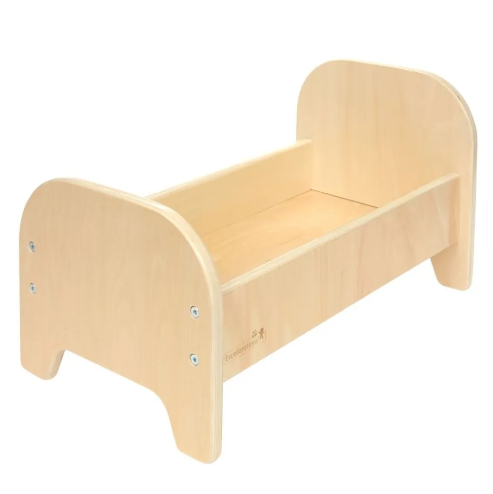Excellerations® Wooden Doll Bed