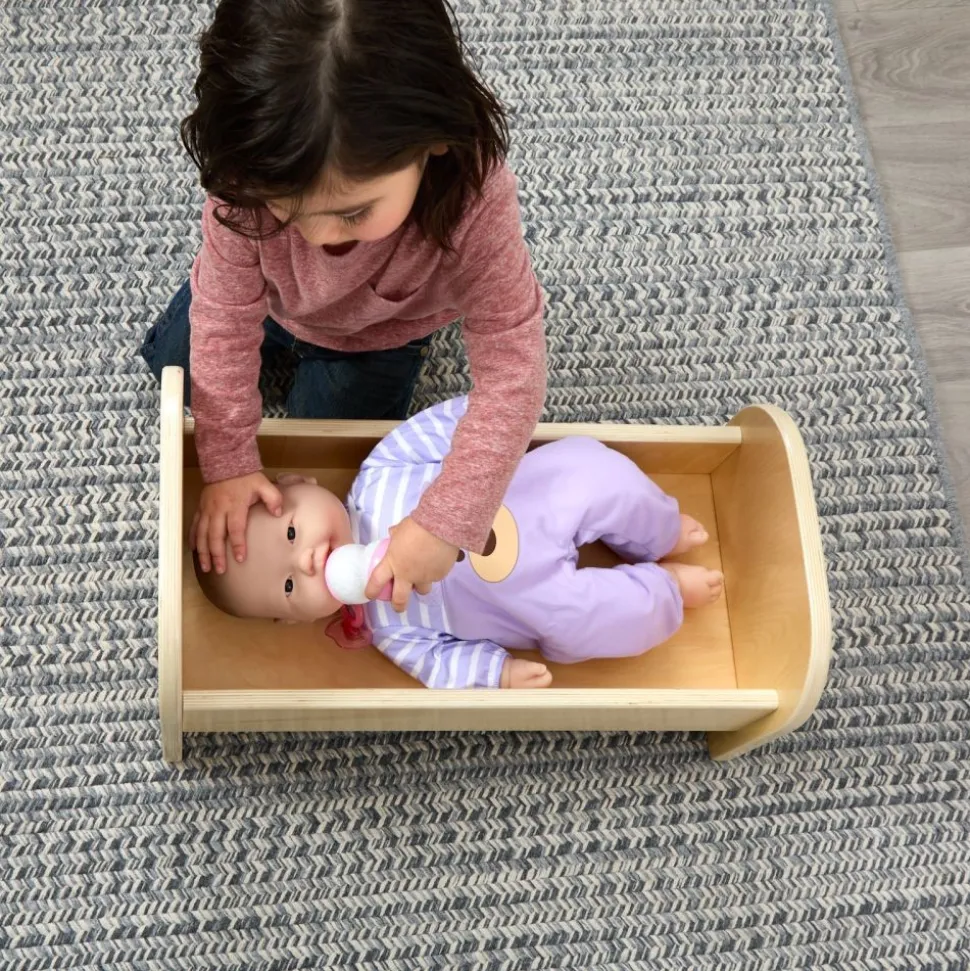 Excellerations® Wooden Doll Bed
