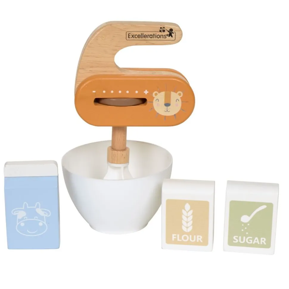 Excellerations® Wooden Hand Mixer