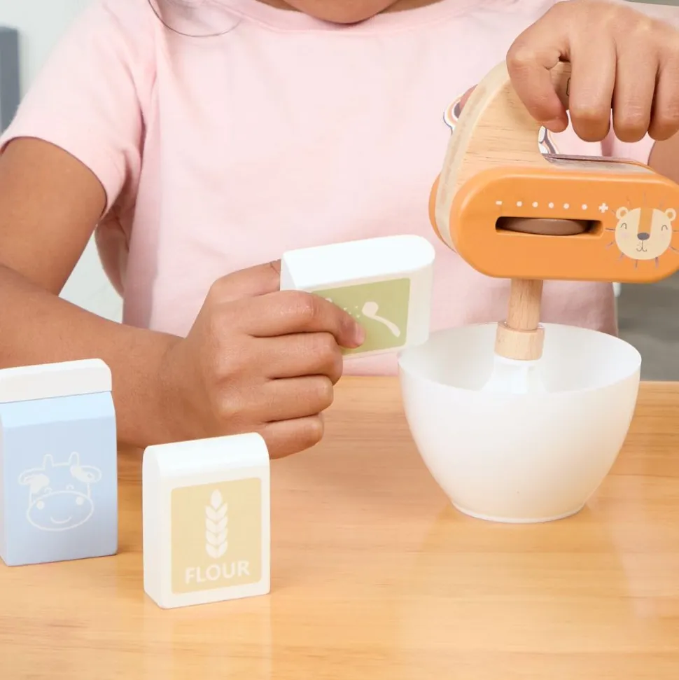 Excellerations® Wooden Hand Mixer