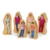 Excellerations® Wooden Photo Blocks Multicultural Families - 28 Pieces