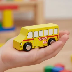 Excellerations® Wooden Play Trucks - Set of 8