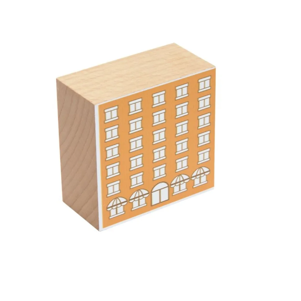Excellerations® Wooden Skyscraper Blocks - 35 Pieces