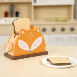 Excellerations® Woodland Wooden Toaster Play Set