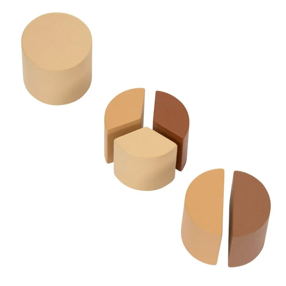 Excellerations® WoodWonders™ - Shape Fraction Puzzle 25pcs
