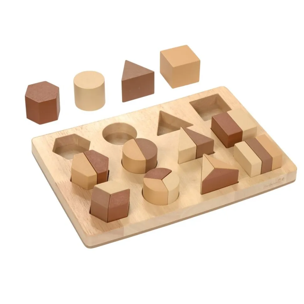 Excellerations® WoodWonders™ - Shape Fraction Puzzle 25pcs