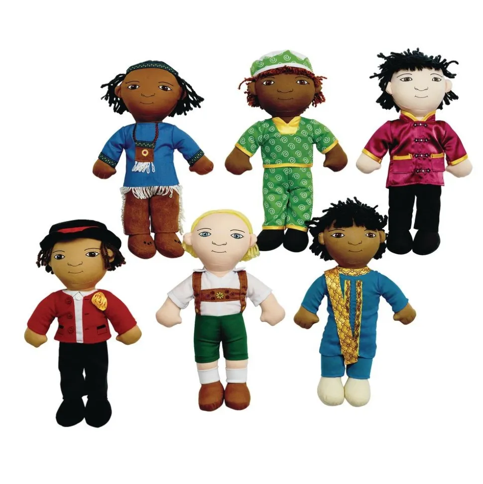 Excellerations® World Friend Dolls - Set of 6 Boys