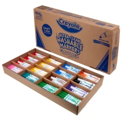 Exclusive Crayola® Smart Color Ultra-Clean Washable® Marker Classpack® - Set of 200 Value Pack