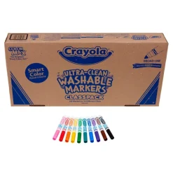 Exclusive Crayola® Smart Color Ultra-Clean Washable® Marker Classpack® - Set of 200 Value Pack