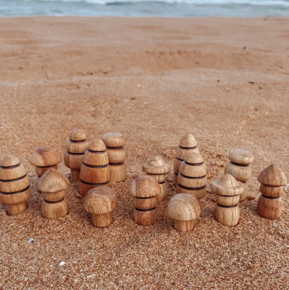 ExploreNook™ Small World - Wooden Multi-Figure Set of 16