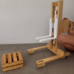 Explore Nook™ Wooden Forklift & Pallets