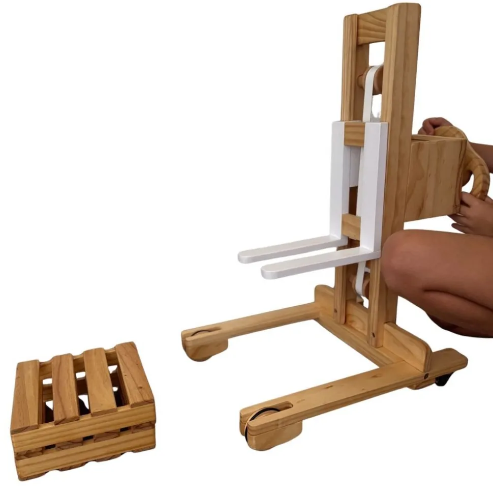 Explore Nook™ Wooden Forklift & Pallets