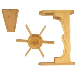 ExploreNook™ Wooden Sand & Water Wheel
