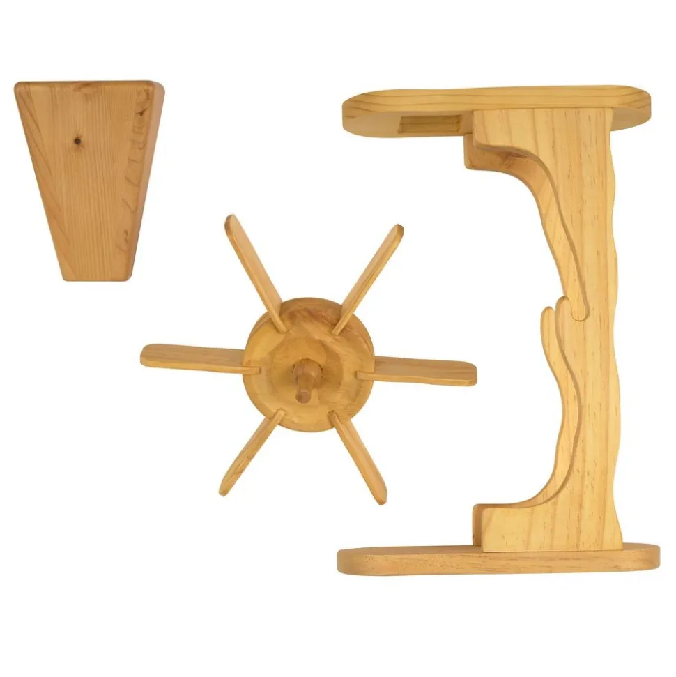 ExploreNook™ Wooden Sand & Water Wheel