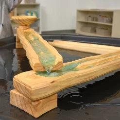 ExploreNook™ Wooden Water Ways Channeling Set
