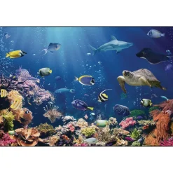 Explore the Ocean 6' x 9' Rectangle Pixel Perfect Carpet