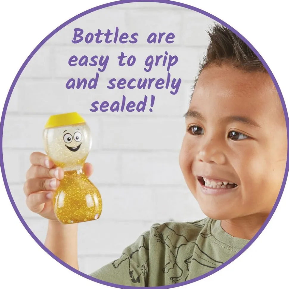 Express Your Feelings™ Sensory Bottles - 3 sets - 12pcs