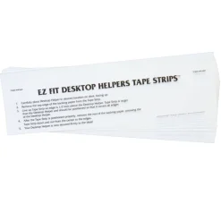 EZ Fit Desktop Helper Tape Strips™ - Set of 36