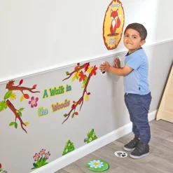 EZ Stick™ A Walk in the Woods Sensory Path - SEL for Children - Social Emotional Learning - 147 Pieces