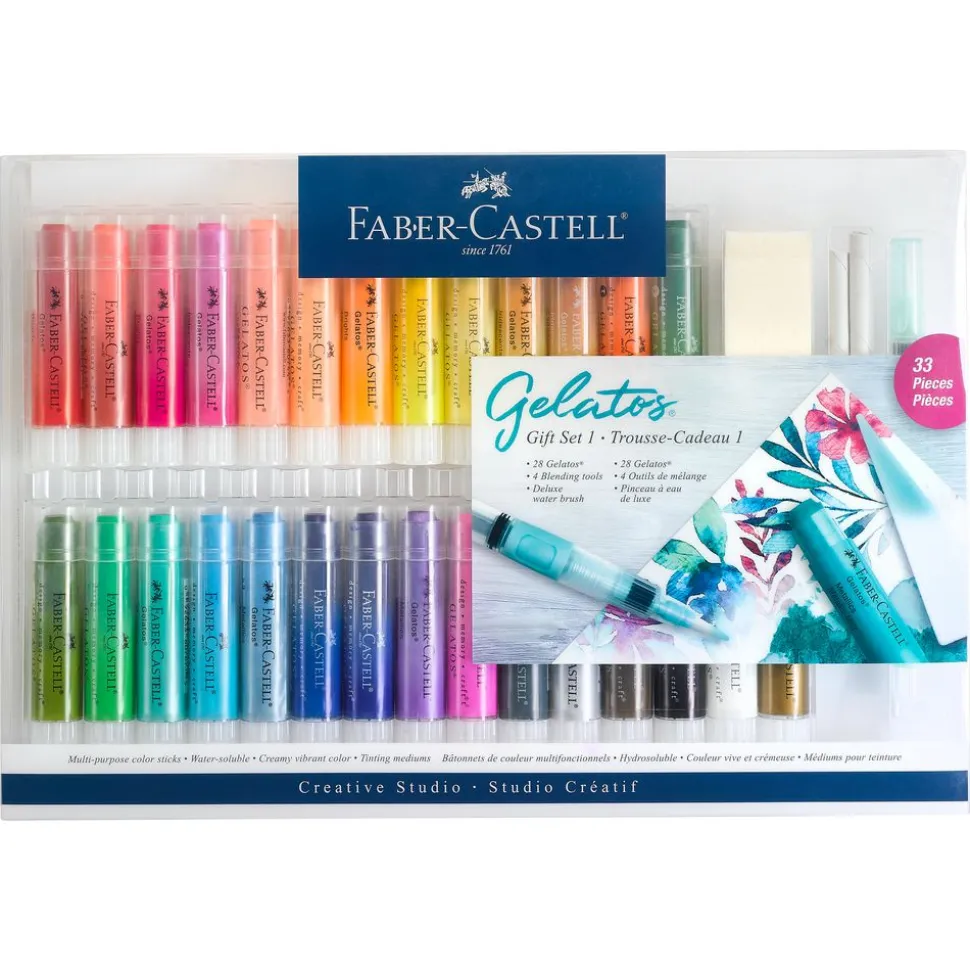 Faber-Castell Gelatos Gift Set - 34 Pieces