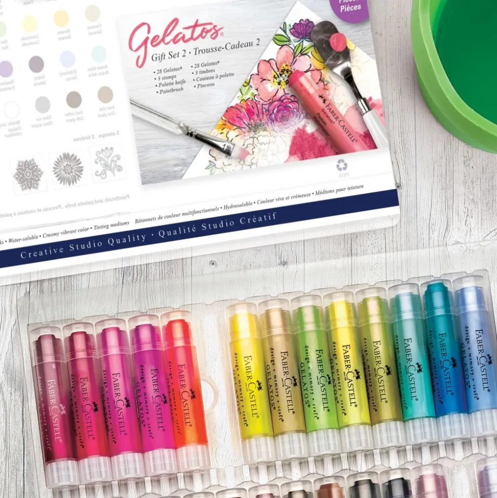 Faber-Castell Gelatos Gift Set - Dolce 2, 33 Pieces