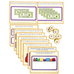 Family Engagement Math - Practice, Solve & Play Pack - Second Grade