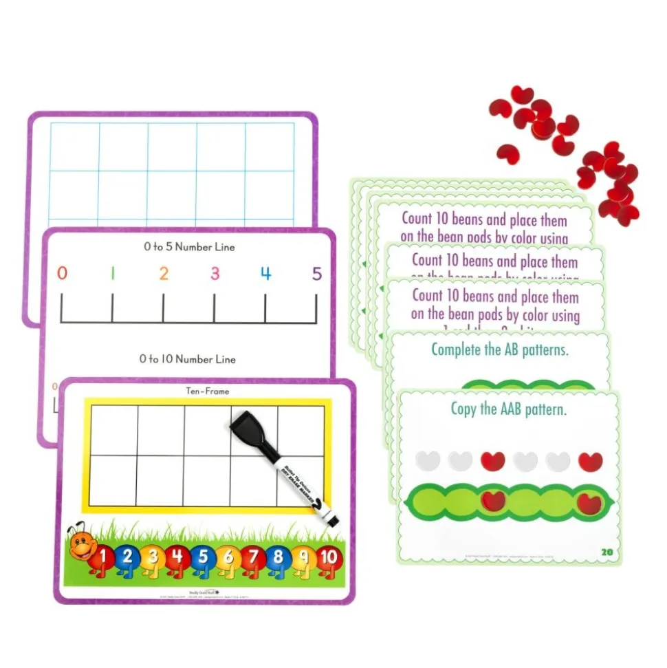 Family Engagement Math - Practice, Solve & Play Pack - PreK