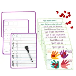 Family Engagement Math - Practice, Solve & Play Pack - PreK