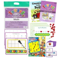 Family Engagement Math - Practice, Solve & Play Pack - PreK