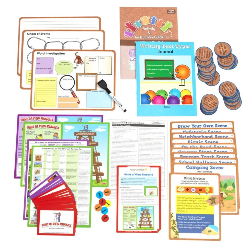 Family Engagement Reading - Read, Write and Play Pack -Upper Grades