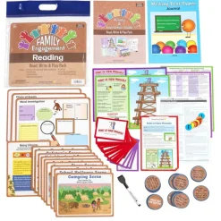 Family Engagement Reading - Read, Write and Play Pack -Upper Grades