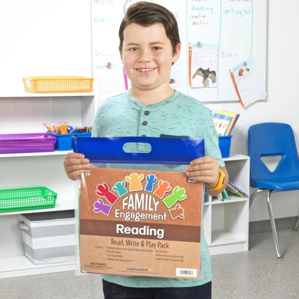 Family Engagement Reading - Read, Write and Play Pack -Upper Grades