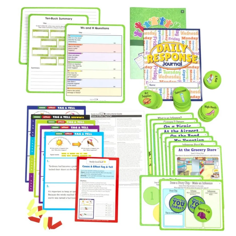 Family Engagement Reading - Read, Write and Play Pack - Fifth Grade